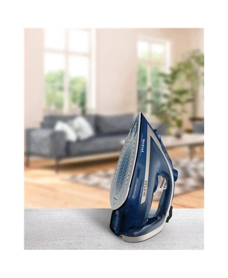 TEFAL | Steam Iron | FV6830E0 | Steam Iron | 2800 W | Water tank capacity 270 ml | Continuous steam 50 g/min | Silver/Blue