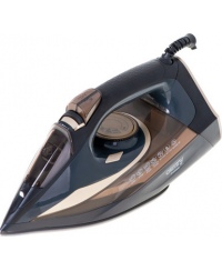 Camry | Steam Iron | CR 5036 | Steam Iron | 3400 W | Water tank capacity 360 ml | Continuous steam 50 g/min | Black/Gold