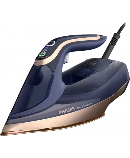 Philips | DST8050/20 Azur | Steam Iron | 3000 W | Water tank capacity 350 ml | Continuous steam 85 g/min | Blue