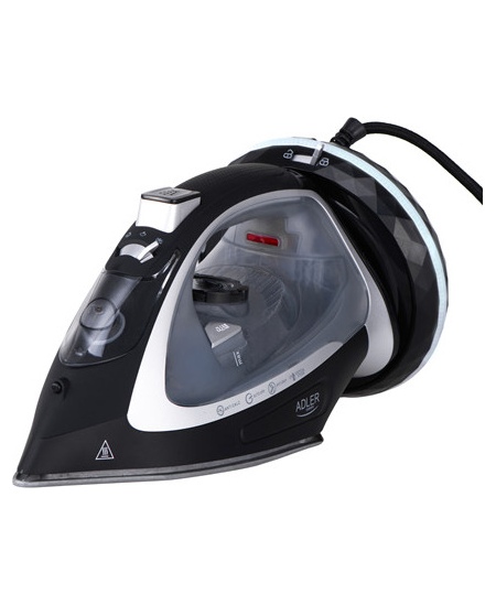 Adler Steam Iron | AD 5043 | Steam Iron | 2800 W | Water tank capacity 300 ml | Continuous steam 30 g/min | Steam boost performa
