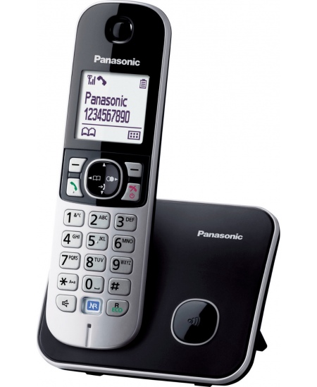 Panasonic Cordless phone | KX-TG6811PDB | Built-in display | Black