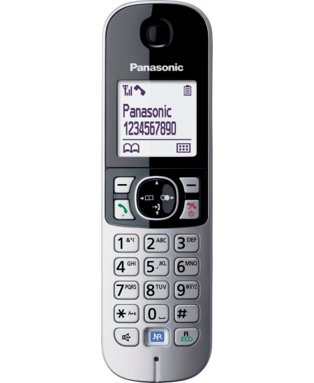 Panasonic Cordless phone | KX-TG6811PDB | Built-in display | Black