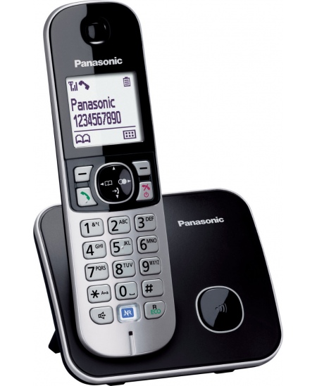 Panasonic Cordless phone | KX-TG6811PDB | Built-in display | Black