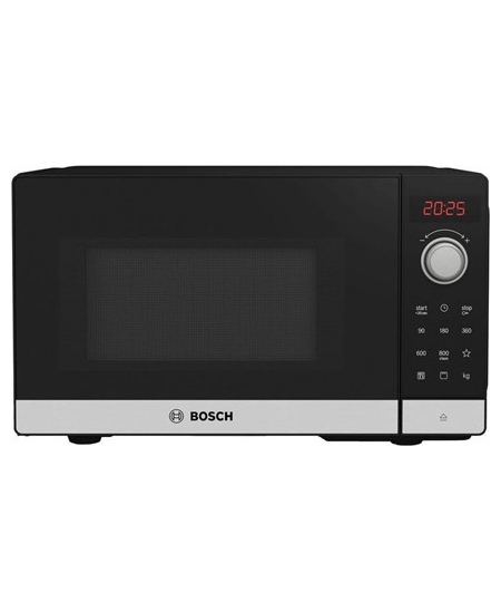 Bosch | Microwave oven Serie 2 | FEL023MS2 | Free standing | 20 L | 800 W | Grill | Black