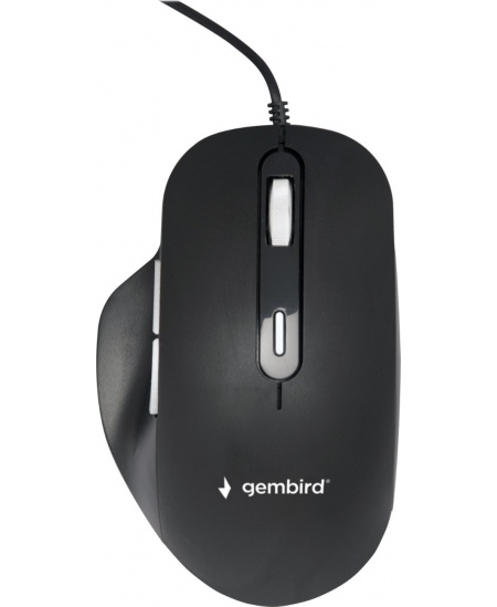 Gembird | Optical USB LED Mouse | MUS-6B-02 | Optical mouse | Black