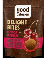 Datulių užkandis GOOD CALORIES, su vyšniomis ir kakava, 58 g