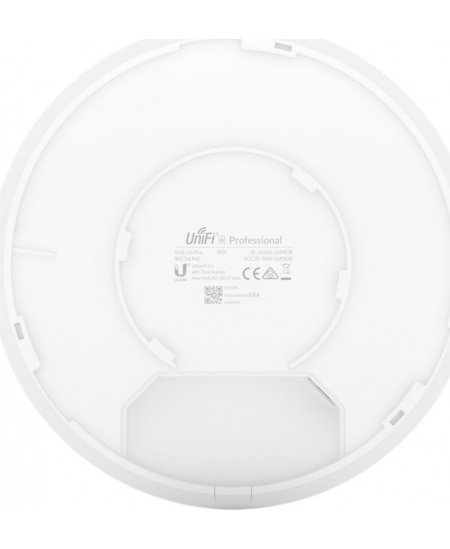 Ubiquiti Access Point Wi-Fi 6  Unifi 6 Pro 802.11ax, 2.4 GHz/5, 573.5+4800 Mbit/s, Ethernet LAN (RJ-45) ports 1, MU-MiMO Yes, Po