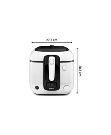 TEFAL Super Uno Deep Fryer FR314030 Power 1800 W Capacity 1.5 L White