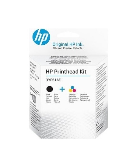 HP GT52 (3YP61AE) Printhead Kit, Black/Tri-color