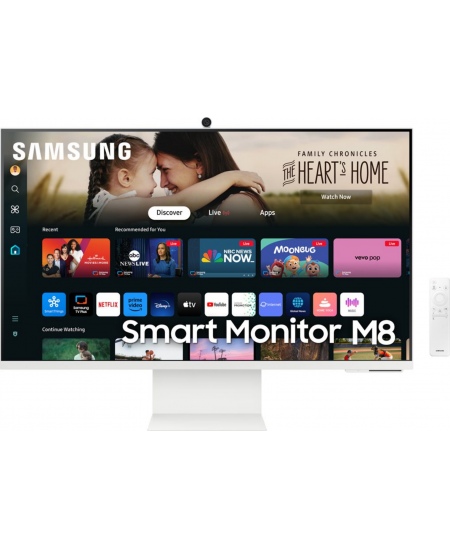 Samsung LS32DM801UUXDU | 32 " | VA | 16:9 | 60 Hz | 4 ms | 3840 x 2160 pixels | 400 cd/m² | HDMI ports quantity 1 | White