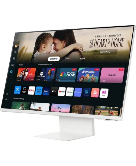 Samsung LS32DM801UUXDU | 32 " | VA | 16:9 | 60 Hz | 4 ms | 3840 x 2160 pixels | 400 cd/m² | HDMI ports quantity 1 | White
