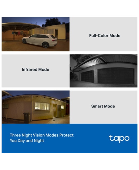TP-LINK Pan/Tilt Security Wi-Fi Camera | Tapo C510W | Dome | 3 MP | 3.9mm | IP65 | H.264 | MicroSD, up to 512 GB