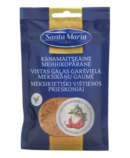 Meksikietiški vištienos prieskoniai SANTA MARIA, 27 g