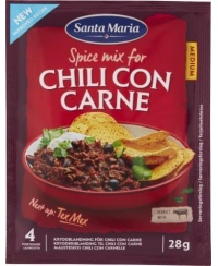 Prieskonių mišinys SANTA MARIA Chili Con Carne, 28 g