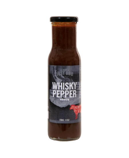 Padažas NOT JUST BBQ,Whiskey Pepper Sauce, 250ml