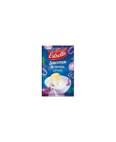 Padažas ESTRELLA Dipmix, Grietinės ir svogūnų skonio, 13 g