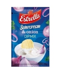 Padažas ESTRELLA Dipmix, Grietinės ir svogūnų skonio, 13 g