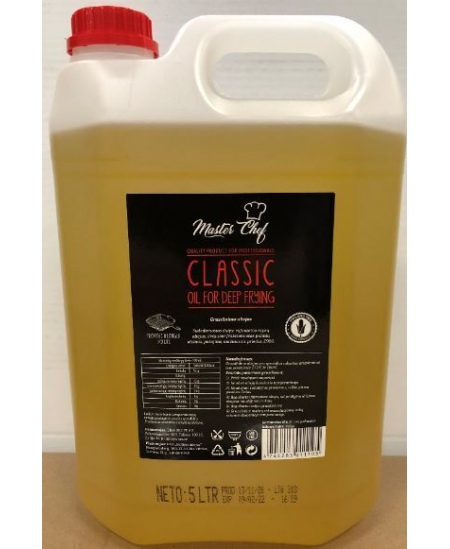 Gruzdinimo aliejus Master Chef Classic, 5 l