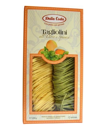 Makaronai tagiolini, spalvoti, 250 g