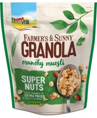 Granola BONA VITA, su riešutais, 500 g