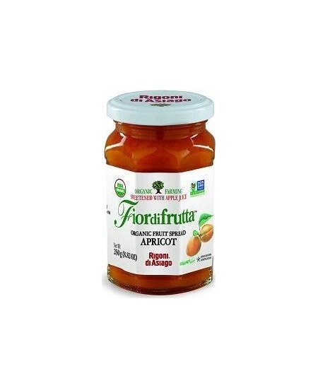 Užtepas FIORDIFRUTTA, abrikosų, ekologiškas, 60%, 250 g LT-EKO-001