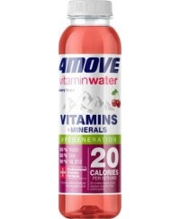 Vitamininis vanduo 4MOVE VITAMIN WATER VITAMINS & MINERALS, 0,556 l PET