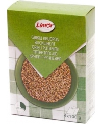 Grikių kruopos, LIMOR, 4x100gr.