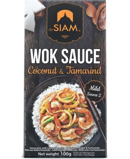 WOK padažas DESIAM su kokosu ir tamarindais, 100g