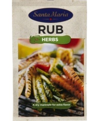 Prieskoniai marinavimui su prieskoninėmis žolelėmis BBQ Rub Herbs, 22 g