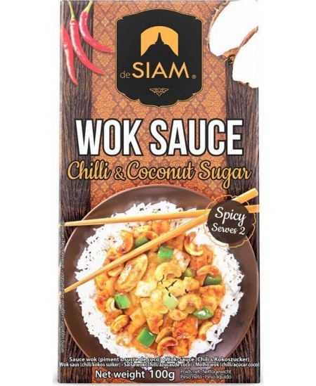 WOK padažas DESIAM, Chilli Coconut Sugar, 100g