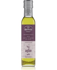 Alyvuogių aliejus OLITALIA, su česnakais, 250 ml