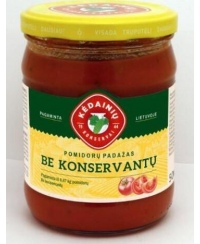 Pomidorų padažas KĖDAINIŲ be konservantų, 0.5/500g