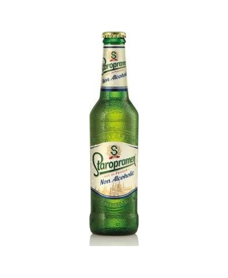 Nealkoholinis alus STAROPRAMEN, 0%, 0,33l, butelis