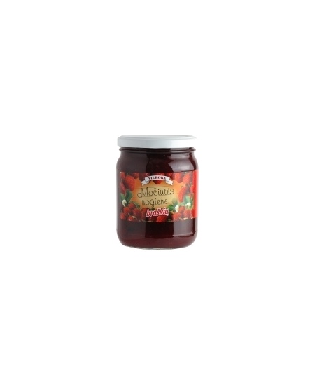 MOČIUTĖS braškių uogienė, 600 g