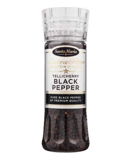 Pipirai TELLICHERRY, malūnėlis, 210 g