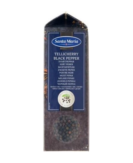 Pipirai SANTA MARIA, žirneliai, juodieji, 450 g