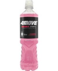 Izotoninis gėrimas 4 MOVE, braškių, žaliųjų citrinų ir arbūzų skonio, 750 ml