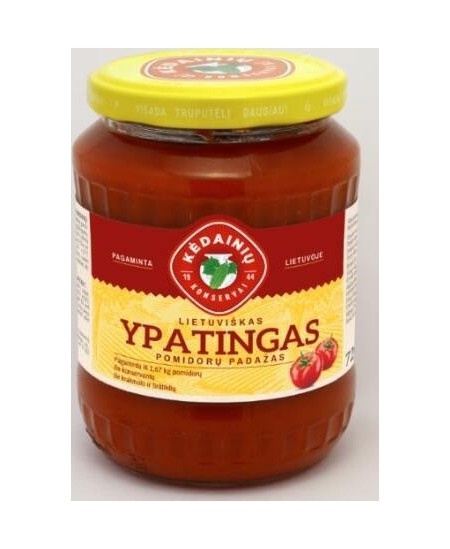 Pomidorų padažas KĖDAINIŲ Lietuviškas ypatingas, 720g