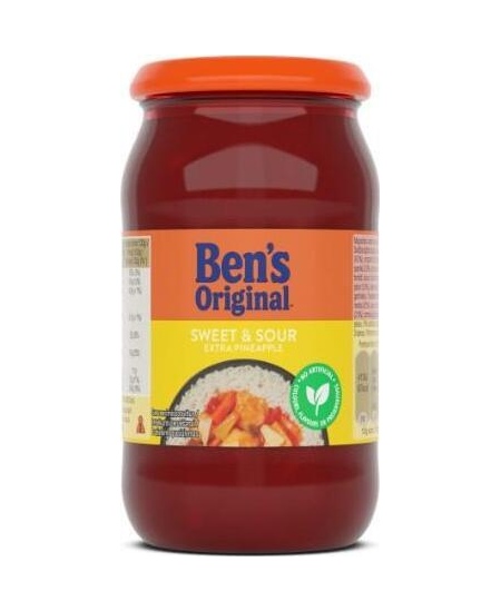 Padažas BEN'S ORIGINAL su ananasais, 400 g