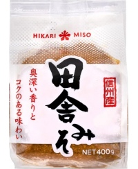 Raudona miso pasta HIRAKI, 400 g