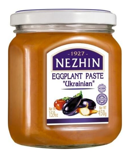 Pagardas NEZHIN, Baklažanų pasta, Ukrainietiška, 450 g