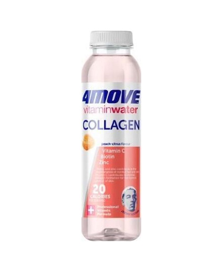 Vitamininis vanduo 4MOVE, Active Water Collagen, 556 ml , PET