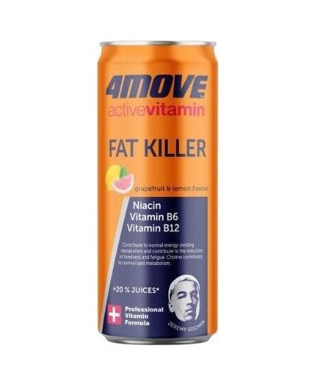 Vitamininis vanduo 4MOVE Active Vitamin Fat Killer, 330 ml