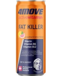 Vitamininis vanduo 4MOVE Active Vitamin Fat Killer, 330 ml