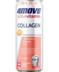 Vitamininis vanduo 4MOVE Active Vitamin Collagen, 330 ml