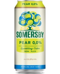 Sidras SOMERSBY, kriaušių skonio, nealkoholinis 0,5l, skardinėje