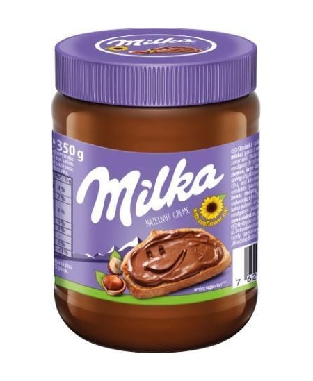 Šokoladinis kremas MILKA Hazelnut, 350g