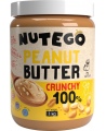 Žemės riešutų kremas NUTEGO, su riešutų gabaliukais, traškus, 1 kg