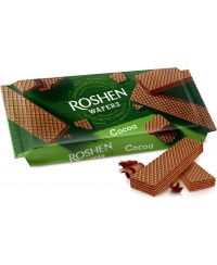 Vafliai ROSHEN WAFERS, su kakava, 216g