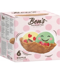 Vaflių dubenėliai BEN'S FAVOURITES, saldūs, 6 vnt, 78 g